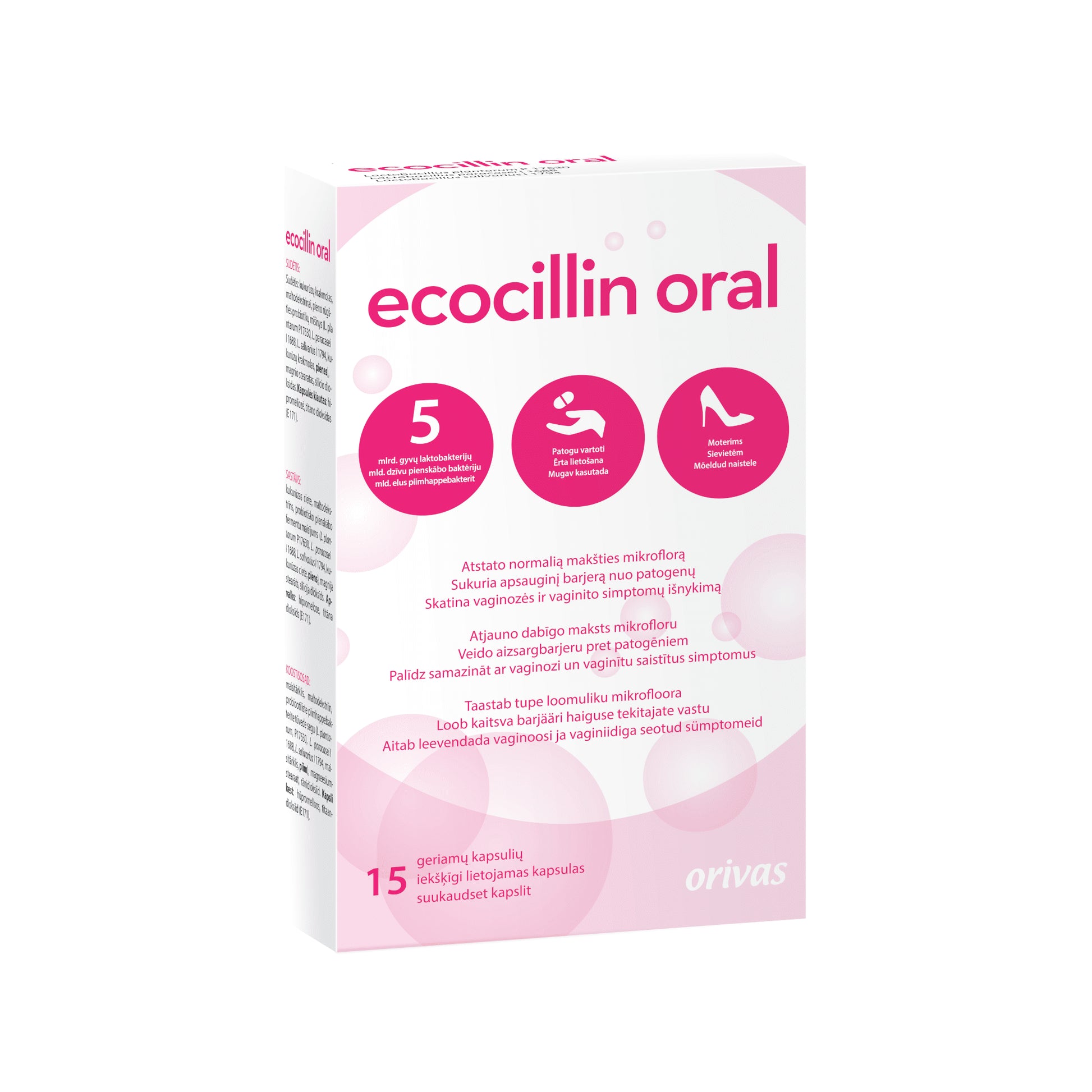 ECOCILLIN Oral capsules N15