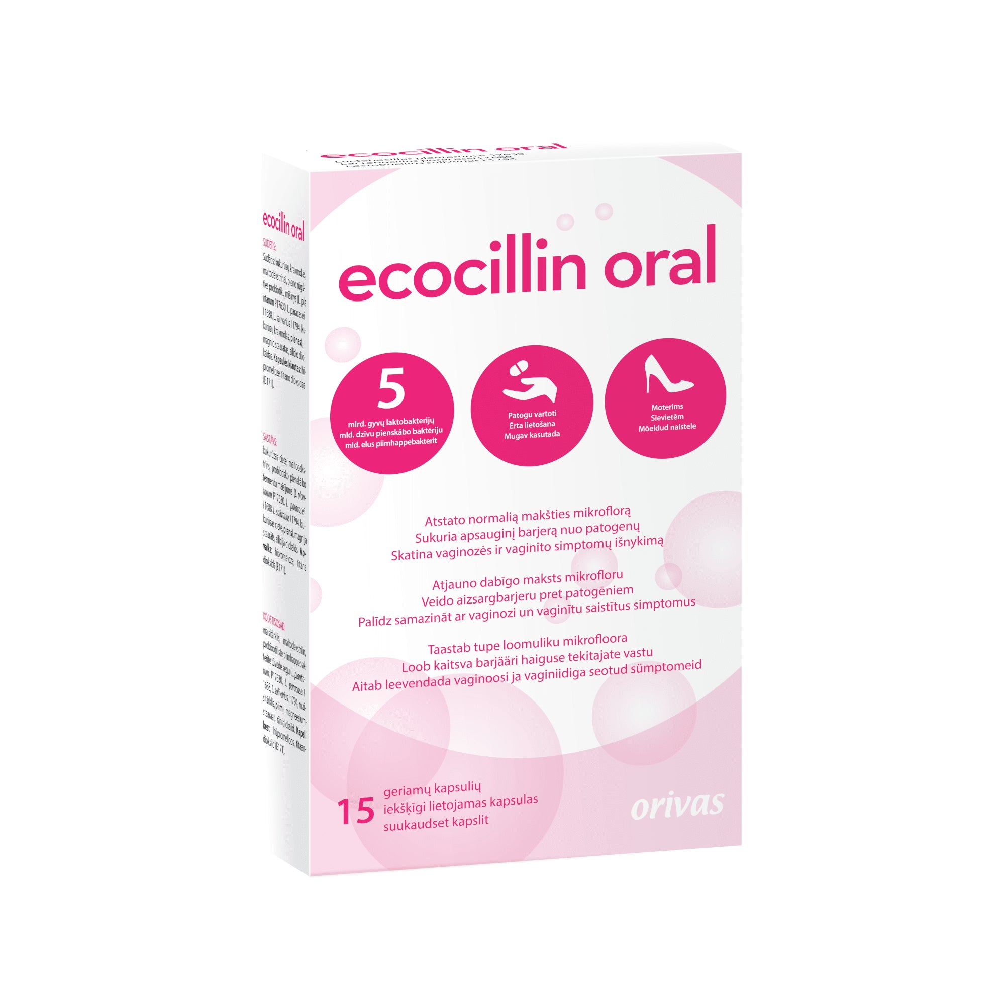 ECOCILLIN Oral capsules N15