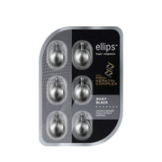ELLIPS Silky Black Pro Keratin vitamins for dark hair with keratin, capsules 1 ml x N6