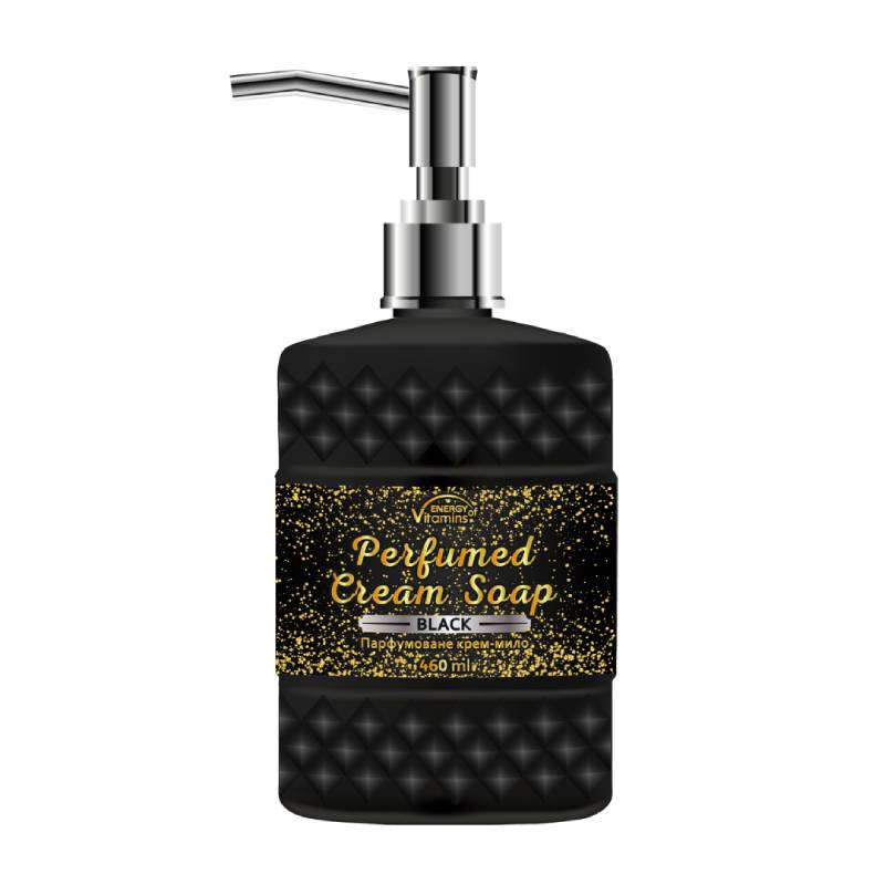 ENERGY OF VITAMINS Black perfumed cream soap 460 ml