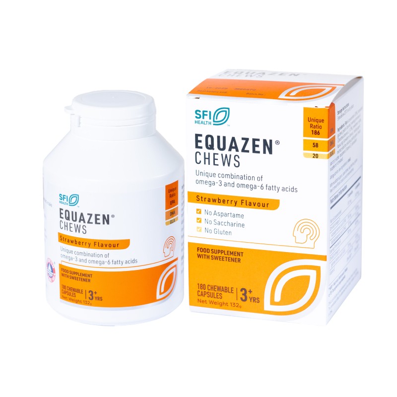 EQUAZEN Chews Chewable capsules with strawberry flavor N180
