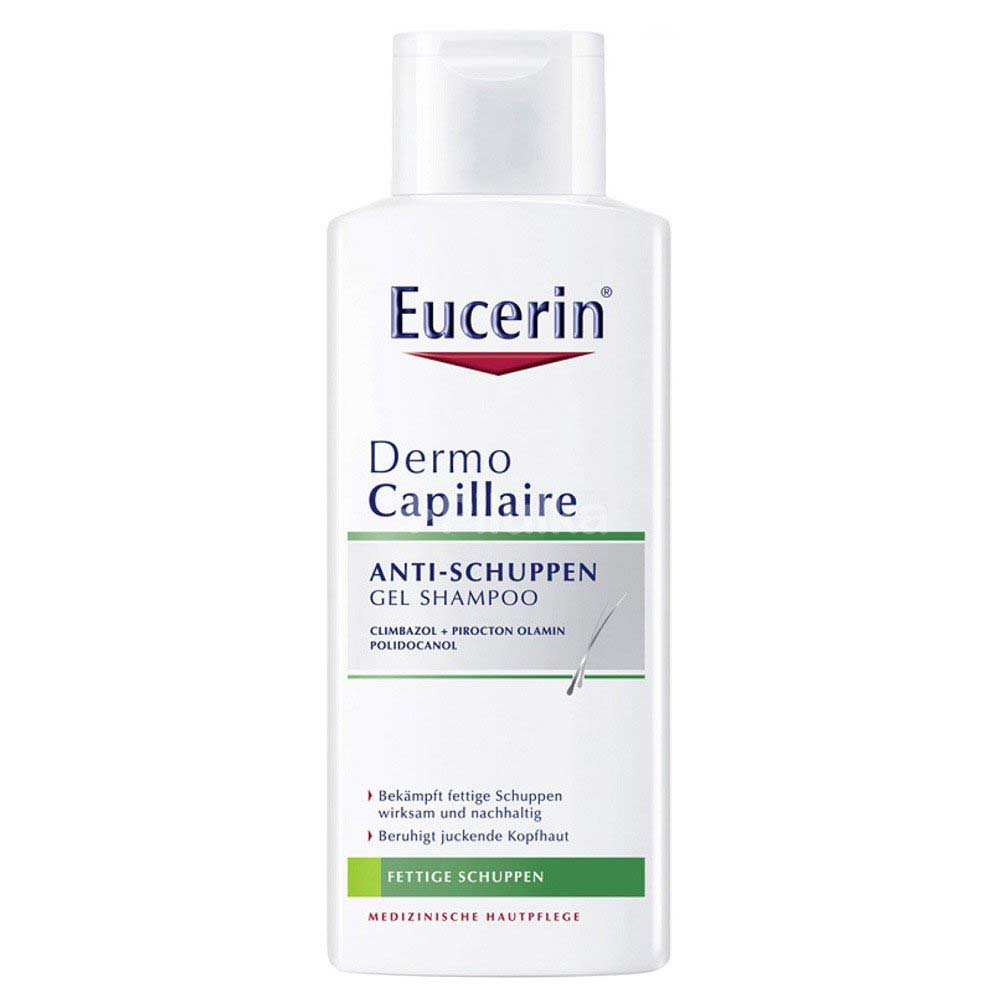Eucerin Dermo Capillaire gel shampoo against dandruff for oily scalp 250 ml