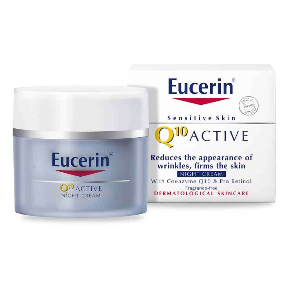 Eucerin Q10 Active Night Cream against wrinkles 50 ml