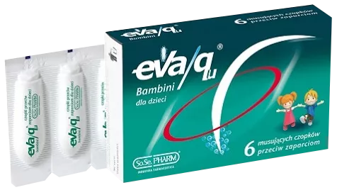 EVAQU Children suppositories 6 pcs