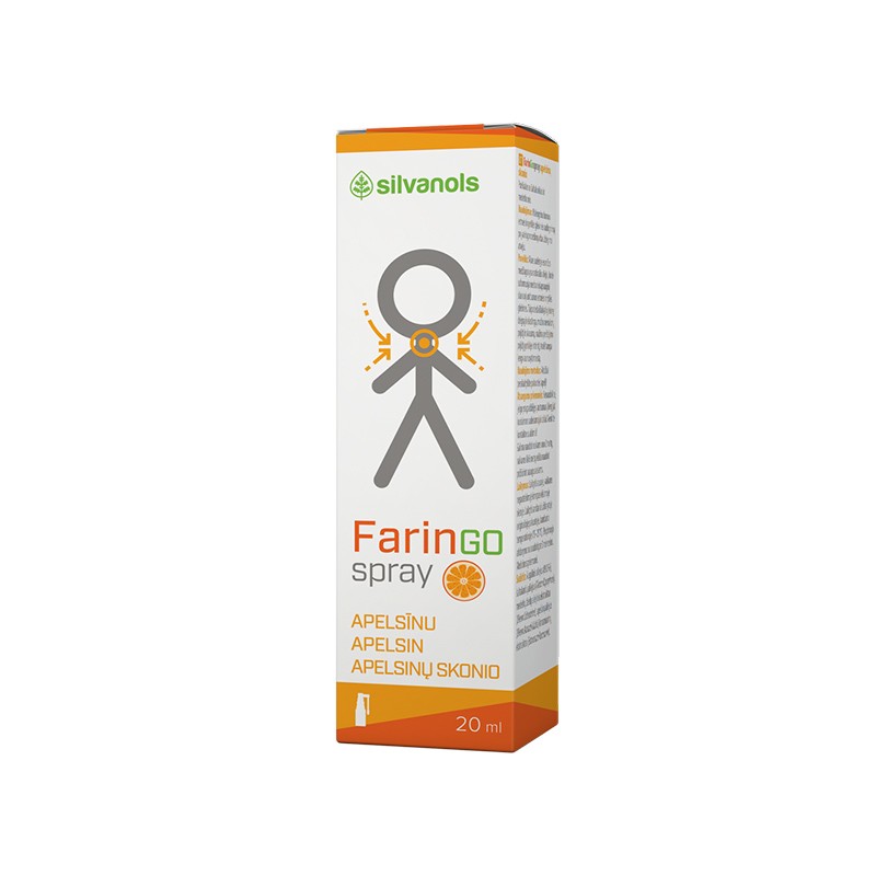FARINGOSPRAY Orange spray 20 ml