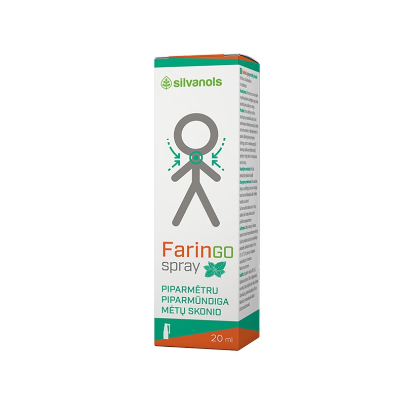 FARINGOSPRAY Mint spray 20 ml