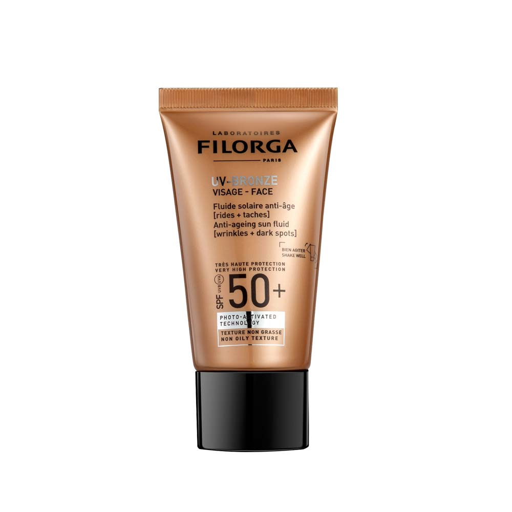 FILORGA UV-BRONZE FACE SPF 50+ Sunscreen Anti-Aging Facial Fluid 40 ml