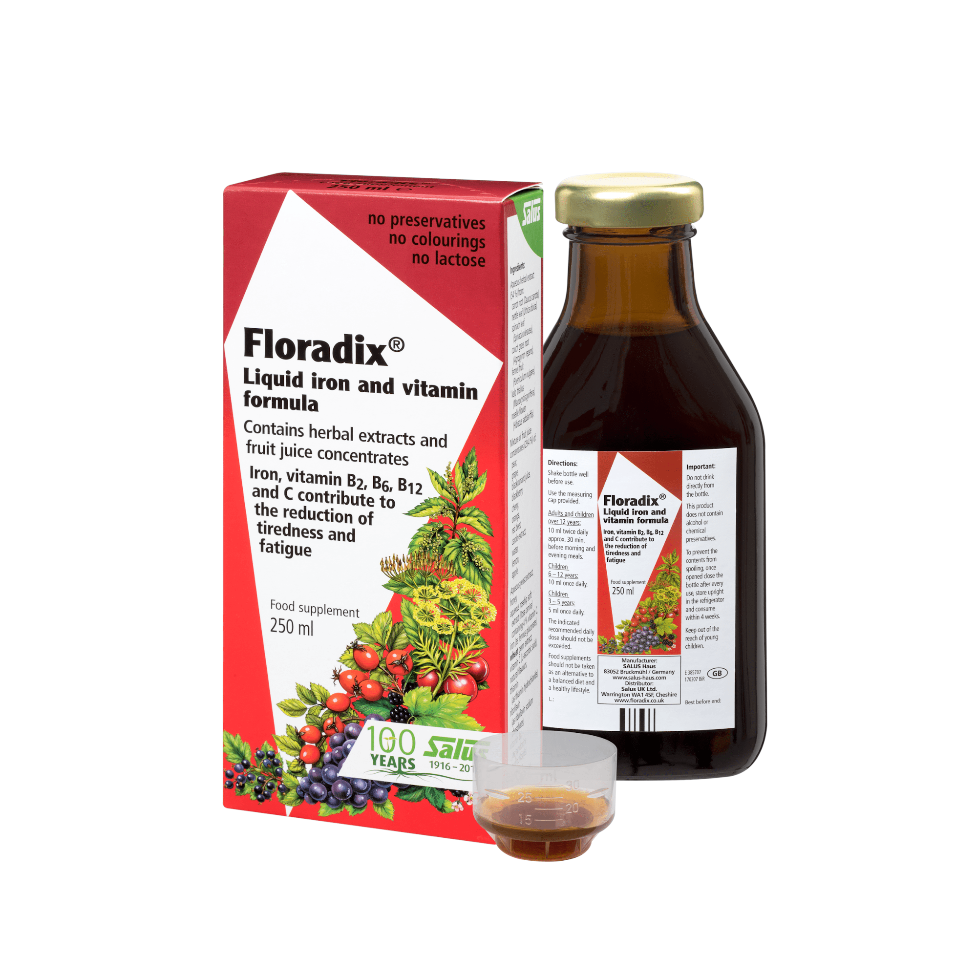 FLORADIX Iron liquid 250 ml