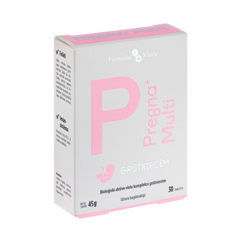 FORMULA VITALE Pregna+ Multi tablets N30