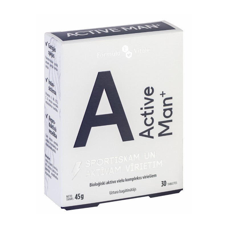 FORMULA VITALE Active Man+ tablets N30