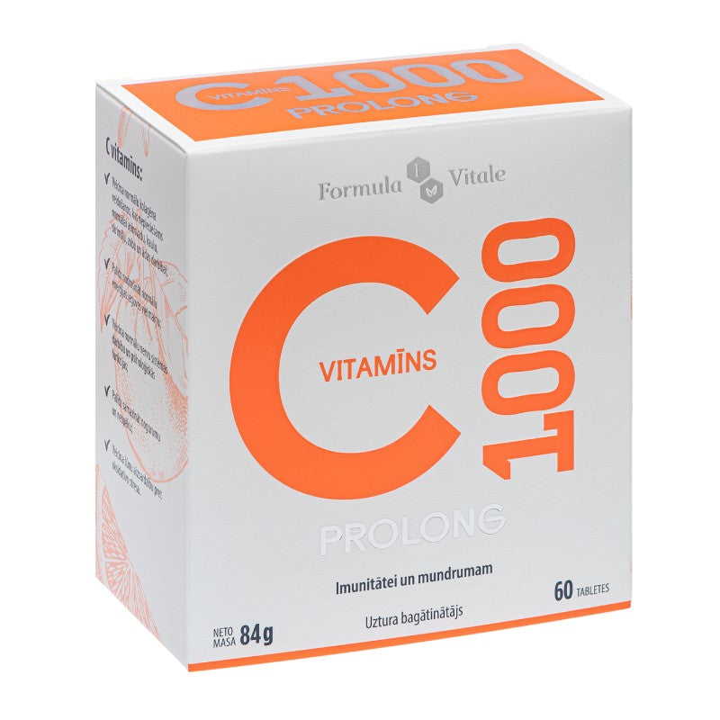 FORMULA VITALE C Vitamin 1000 Prolong tablets N60