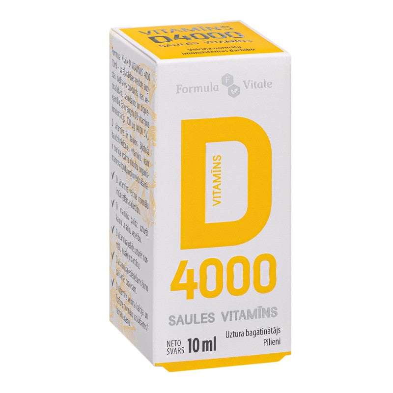 FORMULA VITALE D Vitamin 4000 drops 10 ml