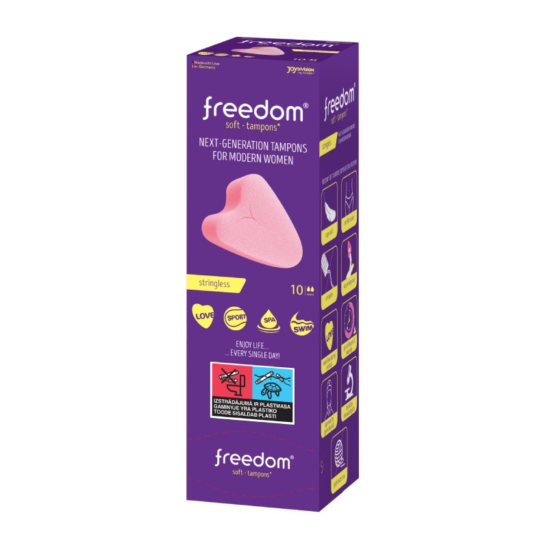 FREEDOM Soft Women's hygienic mini tampons N10