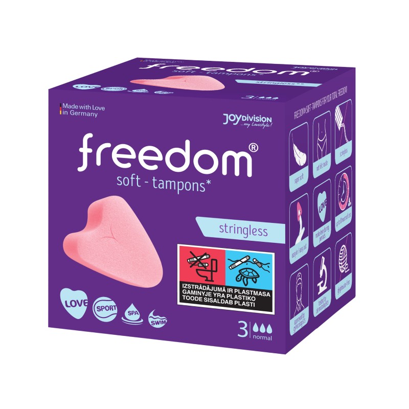 FREEDOM Soft Hygienic tampons normal N3