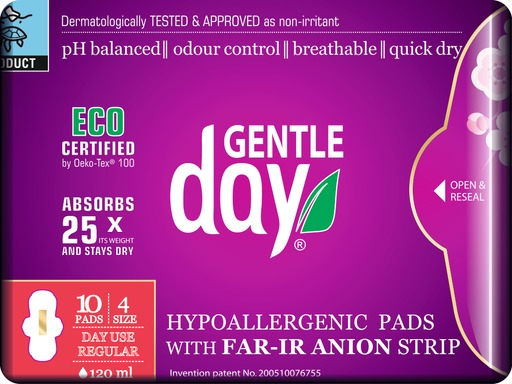 GENTLE DAY Regular Flow hygienic packages 10 pcs