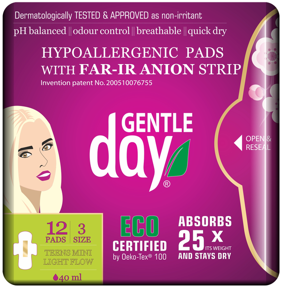 GENTLE DAY Teens Mini hygienic packages 12 ml