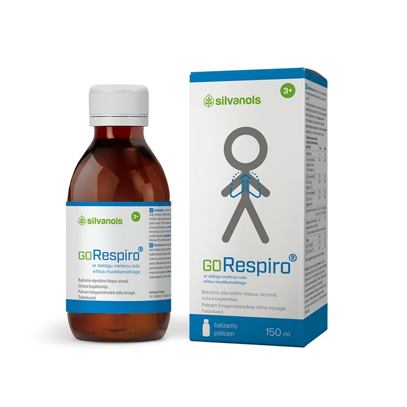 GORESPIRO Balm with natural blueberry juice 150 ml