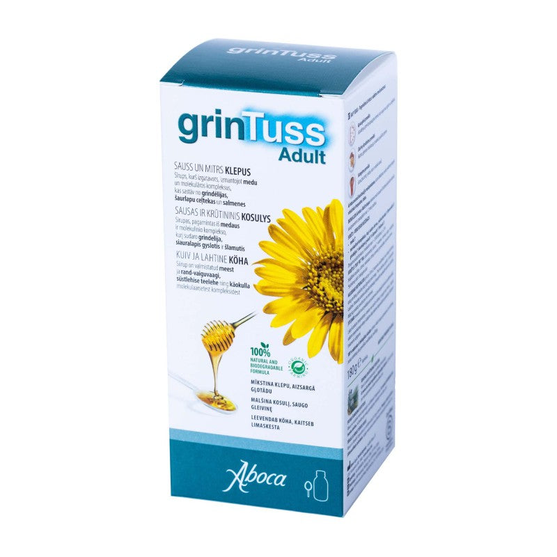 GRINTUSS Adult syrup 180 g