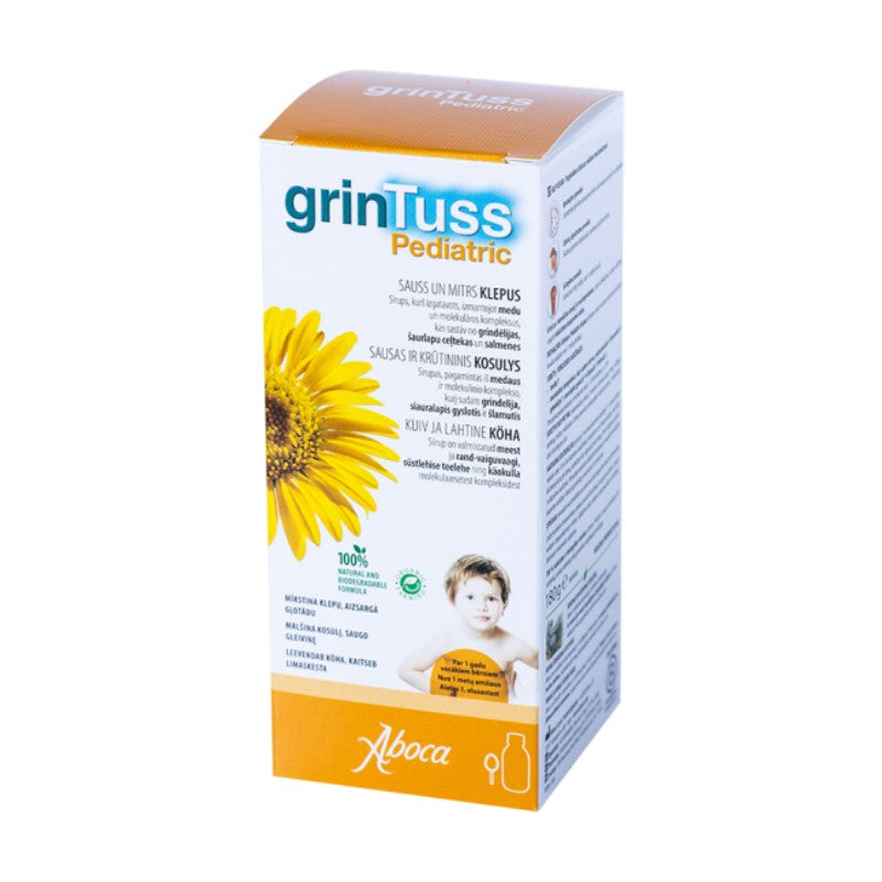GRINTUSS Pediatric syrup 180 g