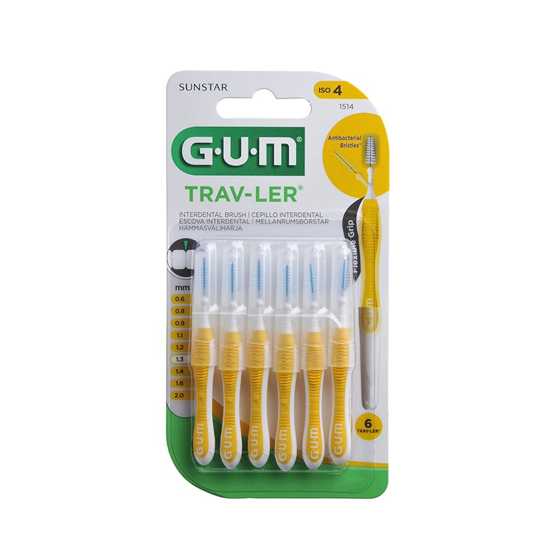 GUM Trav-Ler 1.3 mm interdental brushes N6