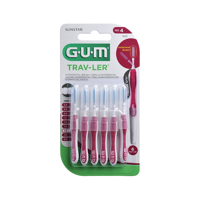 GUM Trav-Ler 1.4 mm interdental brushes N6