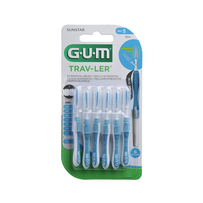 GUM Trav-Ler 1.6 mm interdental brushes N6