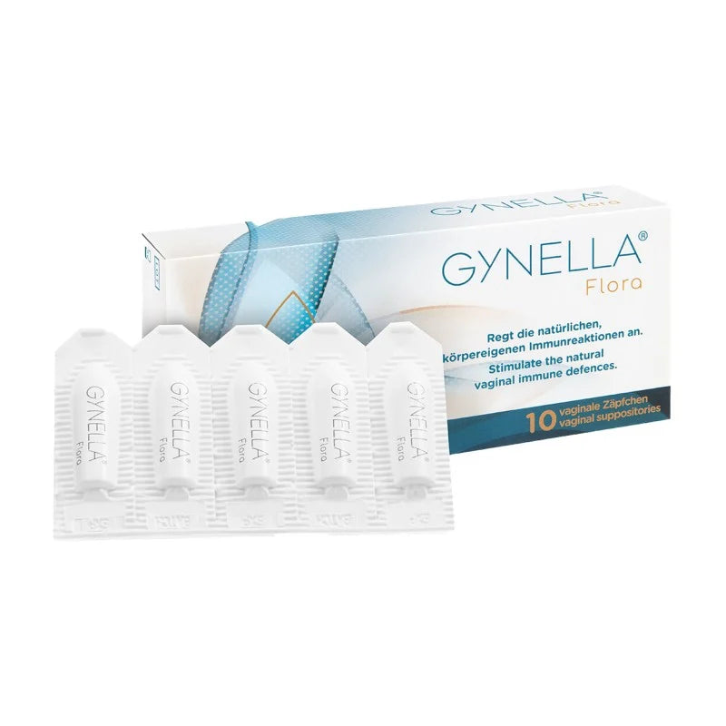 GYNELLA Flora vaginal suppositories N10