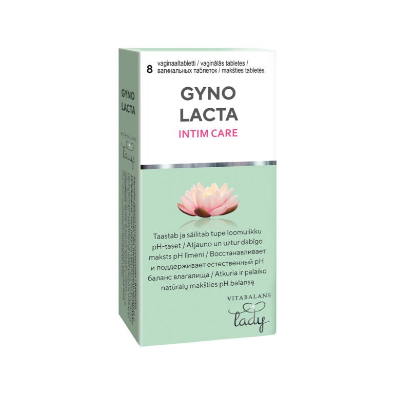 Vitabalans gynolaacta vaginal tablets N8