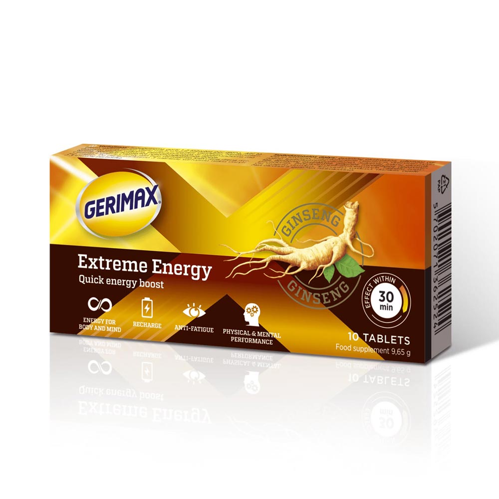 GERIMAX Extreme Energy tablets N10