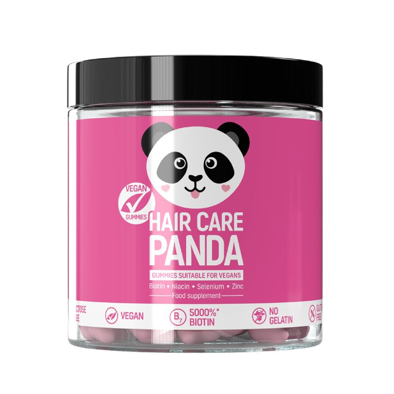 HAIR CARE PANDA Vegan Gummies chewable lozenges N60