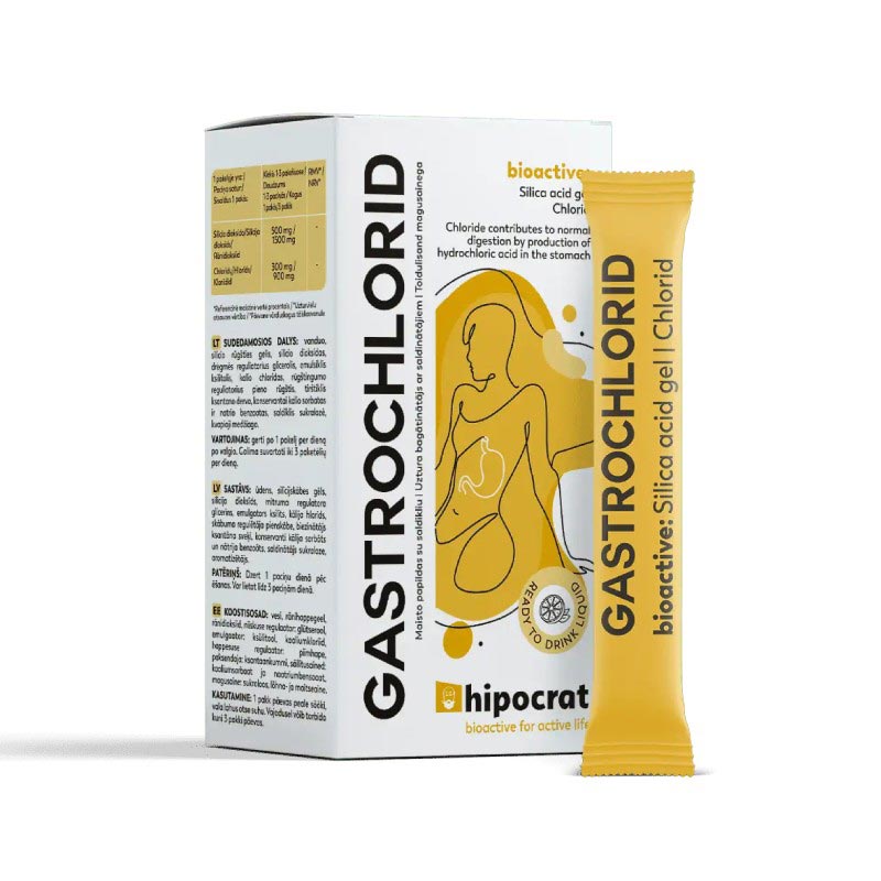 BIOFARMACIJA Hipocrat Gastrochlorid 15 ml gel N10
