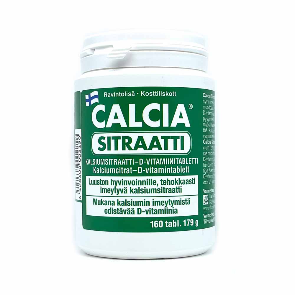 HKK Calcia Sitraatti tablets N160
