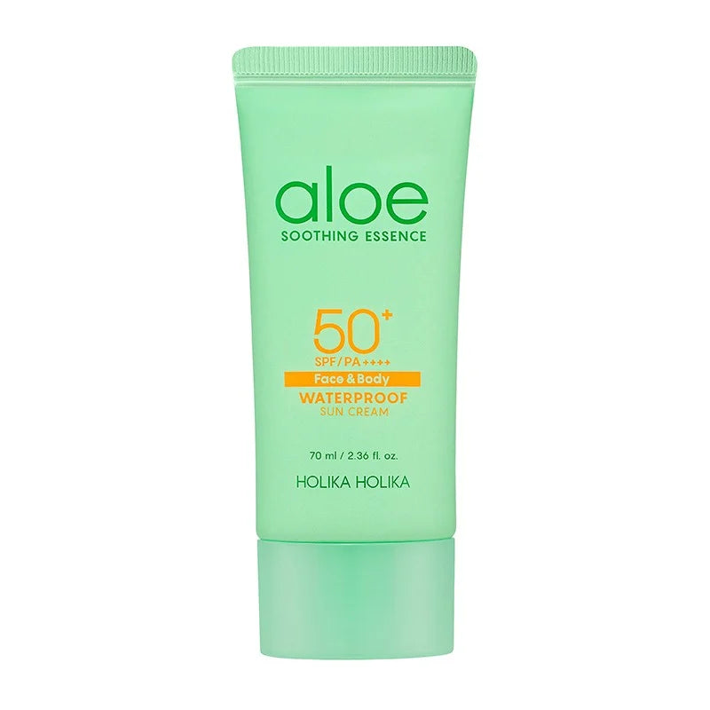HOLIKA HOLIKA Aloe Soothing Essence SPF50+ waterproof sunscreen 70 ml