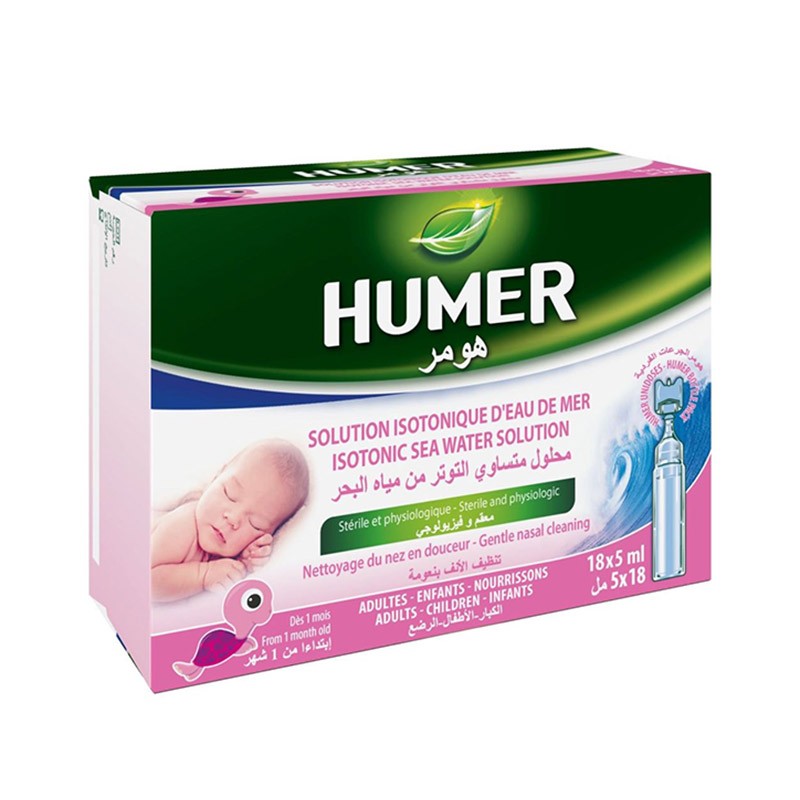HUMER Unidoses ampoules 5 ml N18