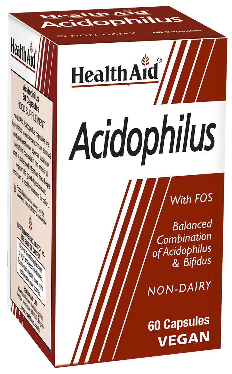 HealthAid Acidophilus capsules N60