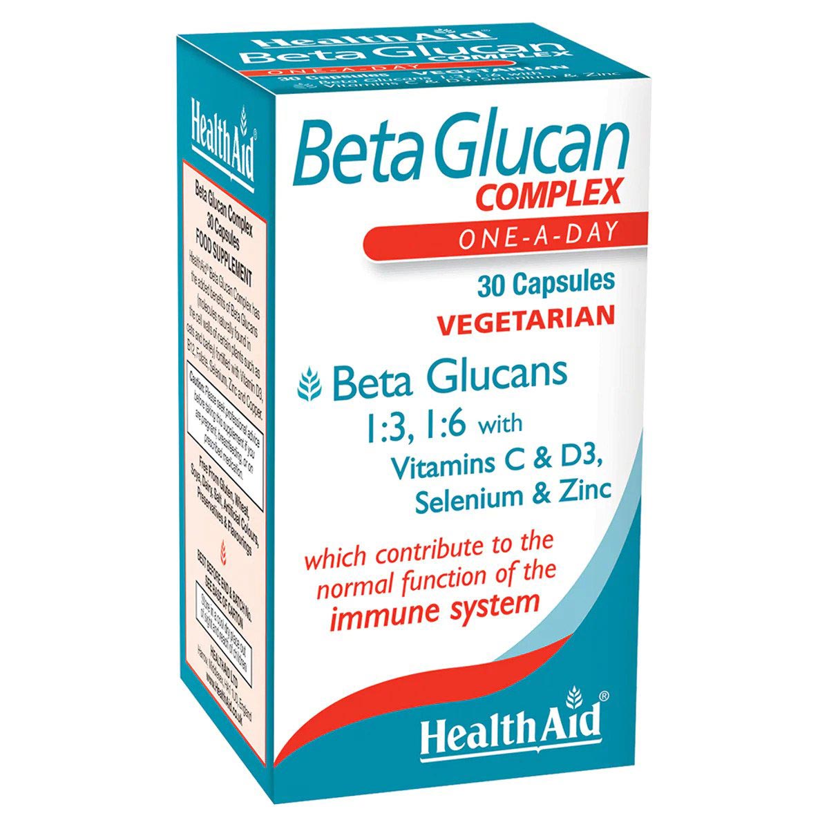 HealthAid Beta Glucan Complex capsules N30