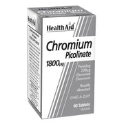 HealthAid Chromium Picolinate 1800 µg tablets N60