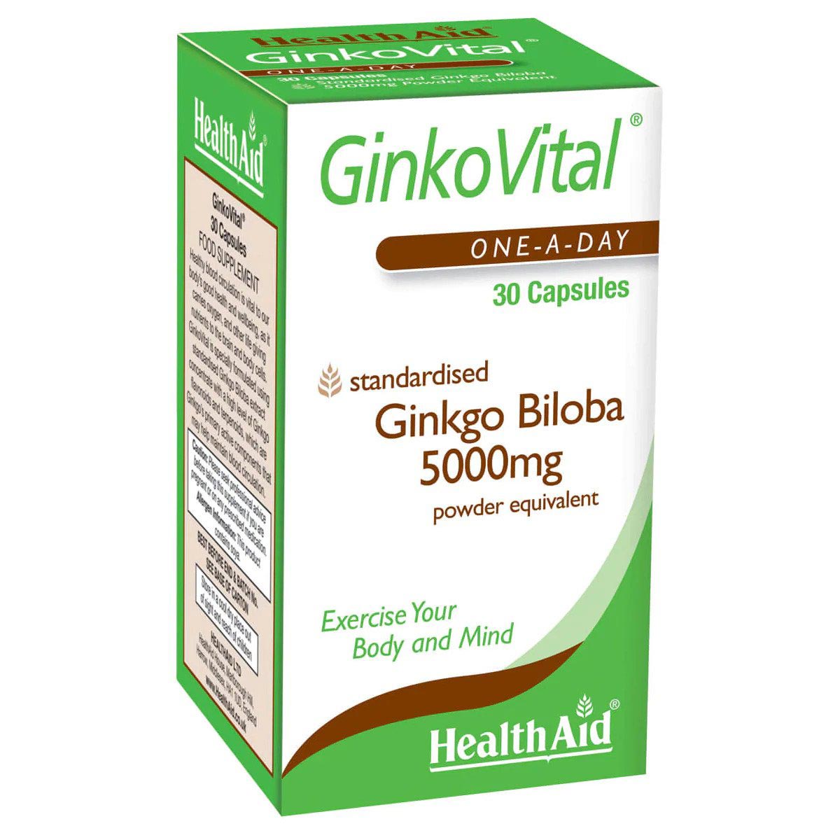HealthAid GinkoVital capsules N30