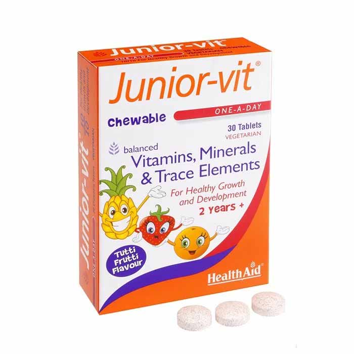 HealthAid Junior-Vit Chewing tablets N30