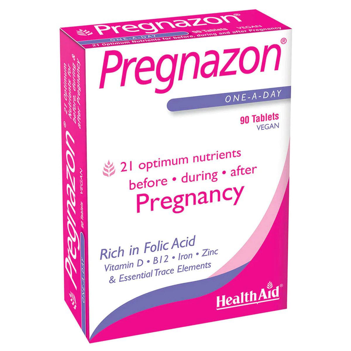 HealthAid Pregnazon tablets N90