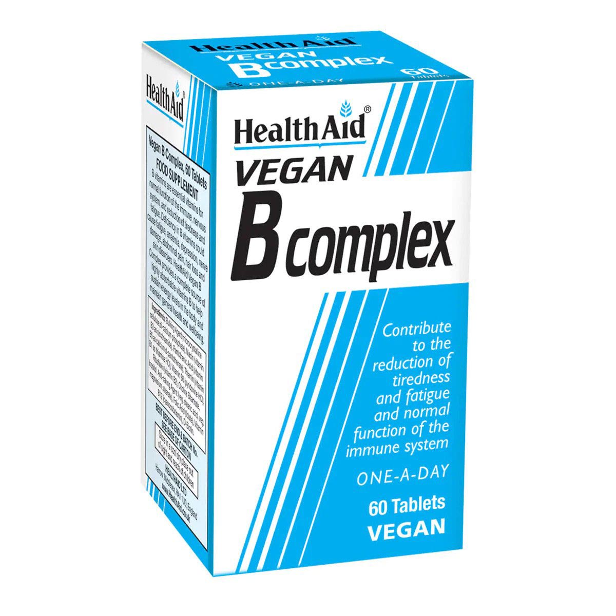 HealthAid Vegan B Complex tablets N60