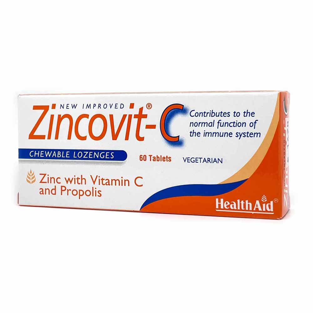 HealthAid Zincovit-C Chewing tablets N60
