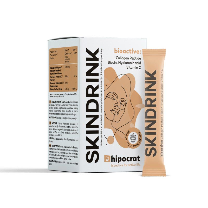 BIOFARMACIJA Hipocrat Skindrink 15 ml of bags N14