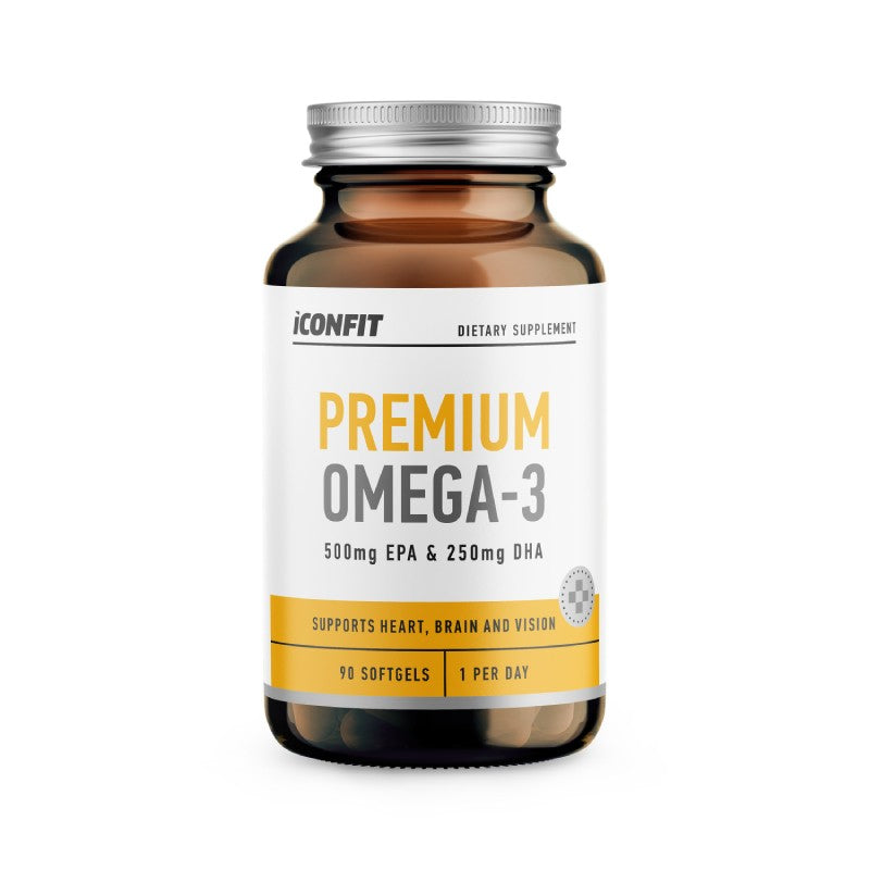 Iconfit Premium Omega 3 (500MG EPA/250MG DHA) Soft capsules N90