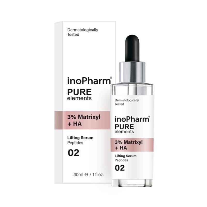 INOPHARM Pure Elements 3% Matrixyl + HA lifting serum 30 ml