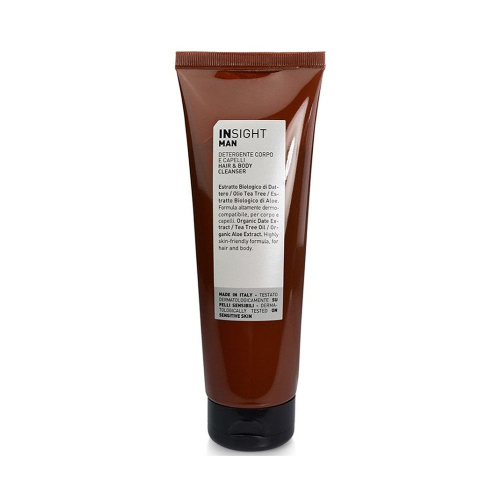 INSIGHT Men shower gel for hair and body 250 ml
