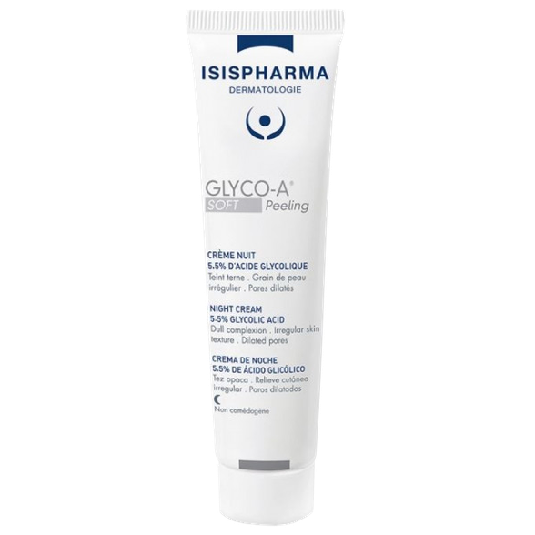 ISISPHARMA Glyco-A SOFT Peeling 5,5  Night peeling 30 ml