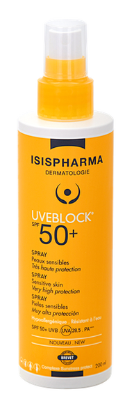 ISISPHARMA Uveblock SPF 50+ spray 200 ml
