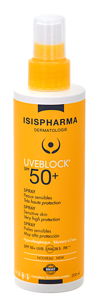 ISISPHARMA Uveblock SPF 50+ spray 200 ml