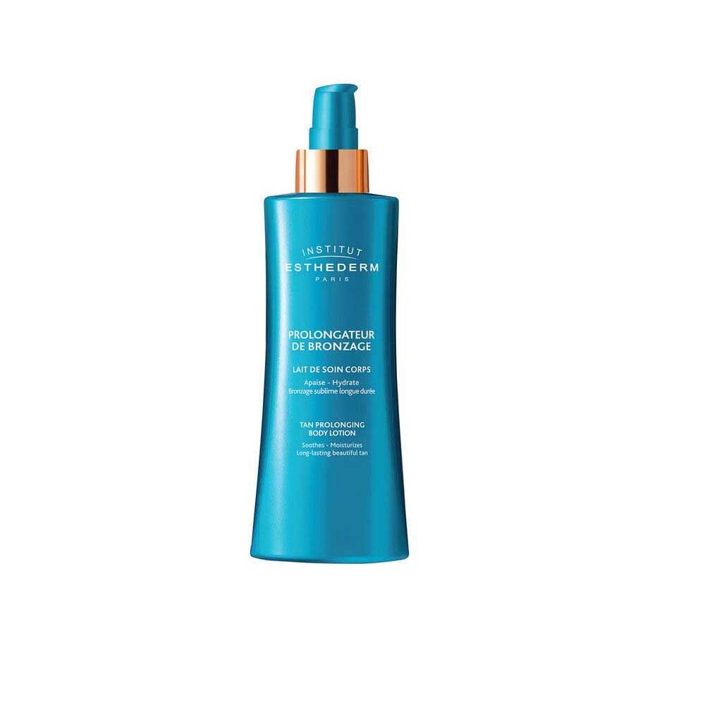 Institut Esthederm moisturizing and soothing body lotion for a persistent tan 200 ml